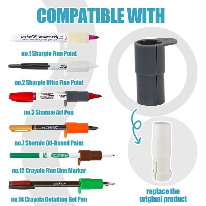 9 PCS Pen Adapter for Cricut Maker, Pen Adapter for Cricut Maker