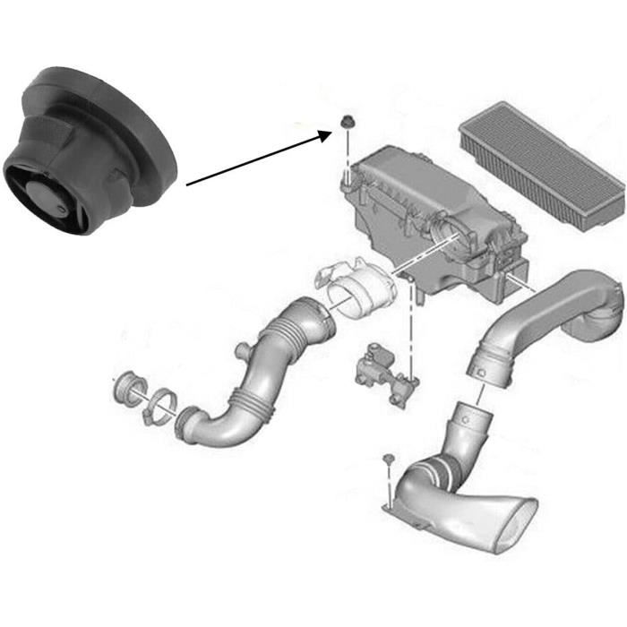 Silent-bloc De Circuit D'admission D'air X8 1422A3 Pour Moteur 1.6 HDI - Neuf, Pièce Générique