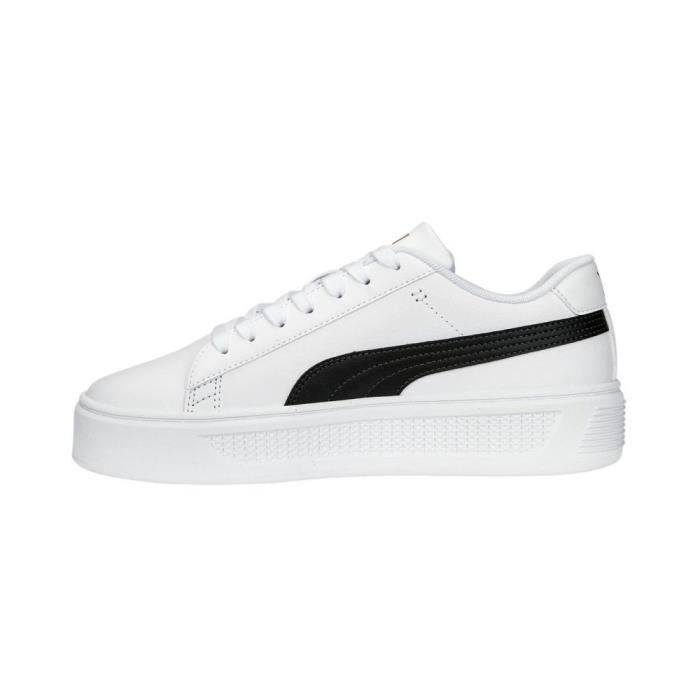 Chaussures PUMA Smash Platform V3 Blanc Femme Adulte Blanc