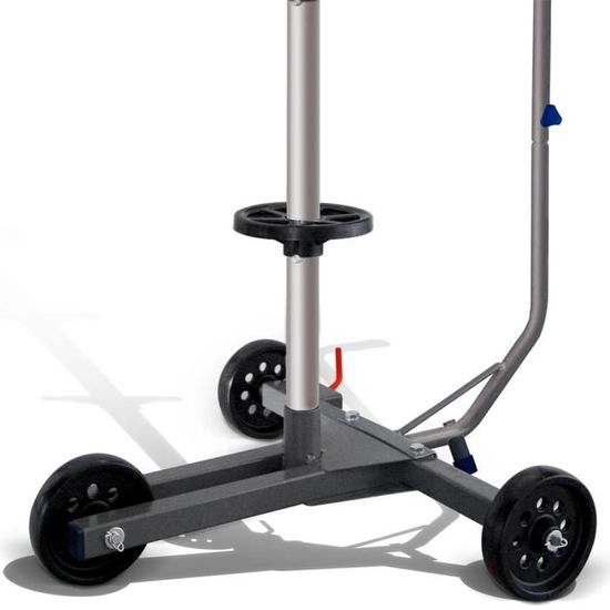 Deuba Support De Rangement Pour Pneus Mobile Roulant Avec 4