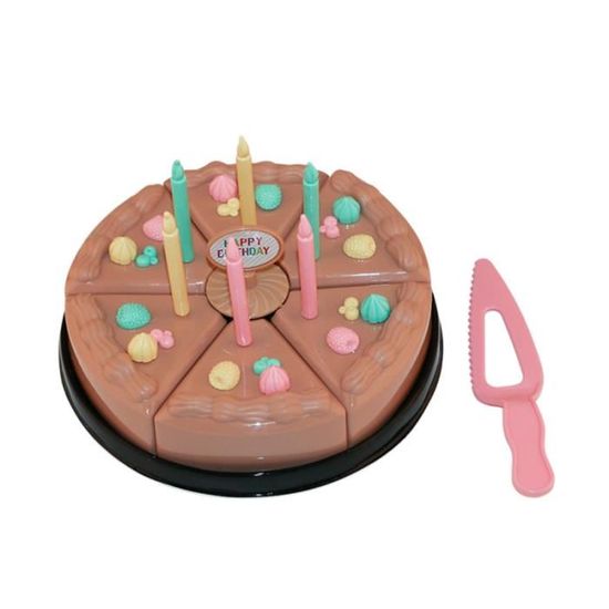 1 Pc Jouet De Coupe De Gateau En Plastique Precoce Cuisson Educative D Anniversaire Semblant Jouer Pour Garcons Dinette Kitchen Cdiscount Jeux Jouets