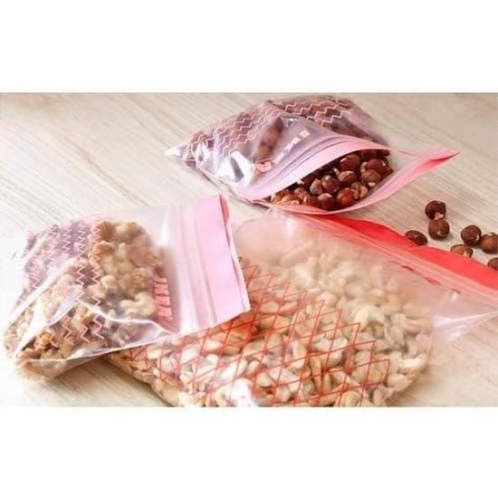 Ikea 5054186749920 ISTAD Sac congelation Rouge 60 pieces Plastique 19 x 8 x 5 cm312 Cdiscount Maison