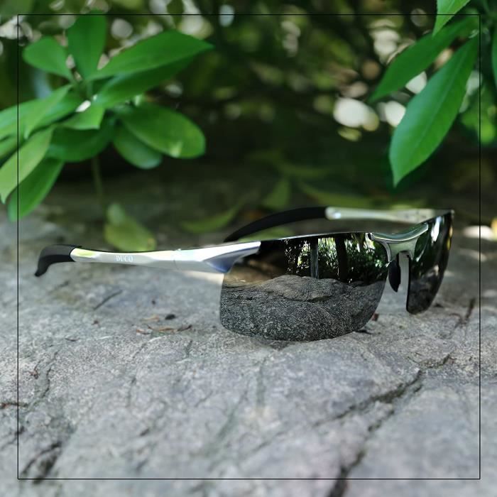Lunettes de soleil homme hot sale incassable
