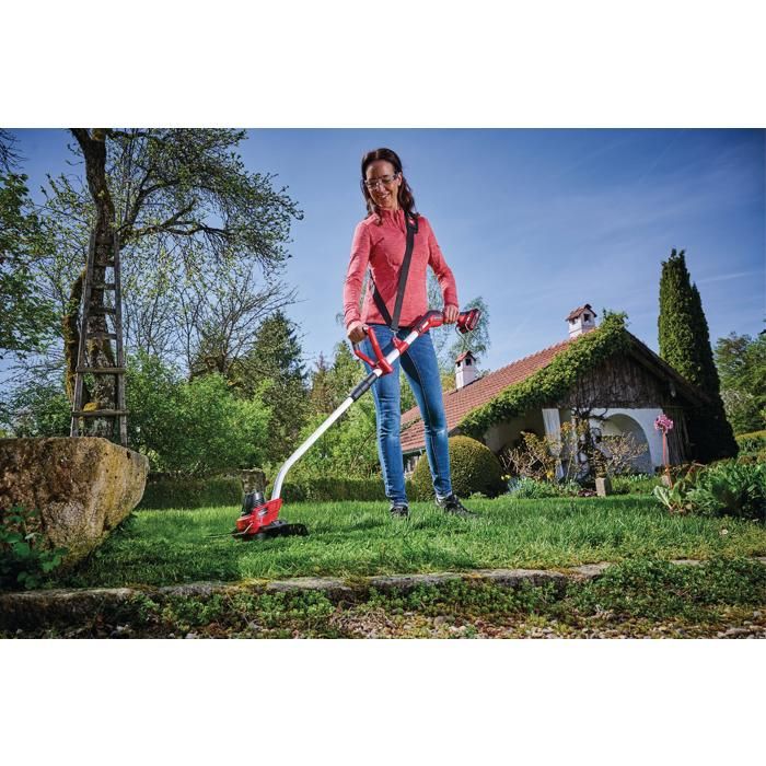 Coupe-bordures Sans Fil Einhell GE-CT 18/28 Li - 18V, Largeur 28cm, Manche Télescopique - Sans Batterie