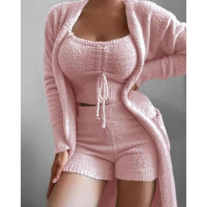 Pyjama 3 pièces femme hiver 2025