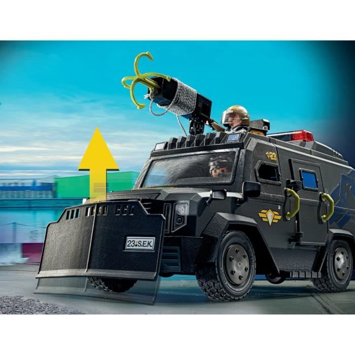 Playmobil Mathis Le Policier D’élite Avec équipement - Édition Limitée, Neuf, Thème City