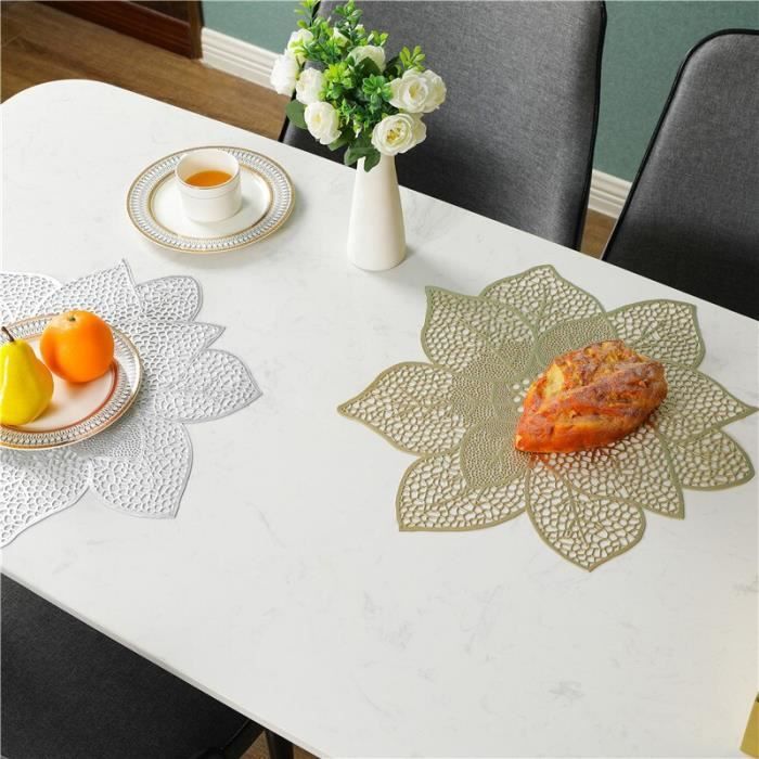 Acheter 1 ensemble de dessous de verre absorbant, Durable, résistant aux  rayures, napperon avec support pour la décoration de Table à manger de la  maison