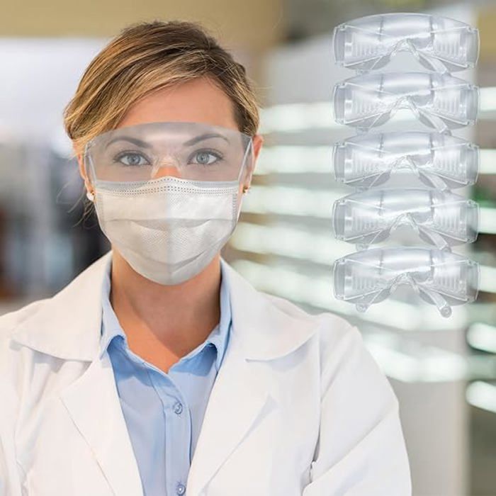 LUNETTES DE SÉCURITÉ - VERRES CLAIRS ANTI-BUÉE - Protection Des Yeux Et