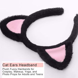 DEMI-VISAGE DE LUXE renard Cosplay masque oreilles de chat masque de