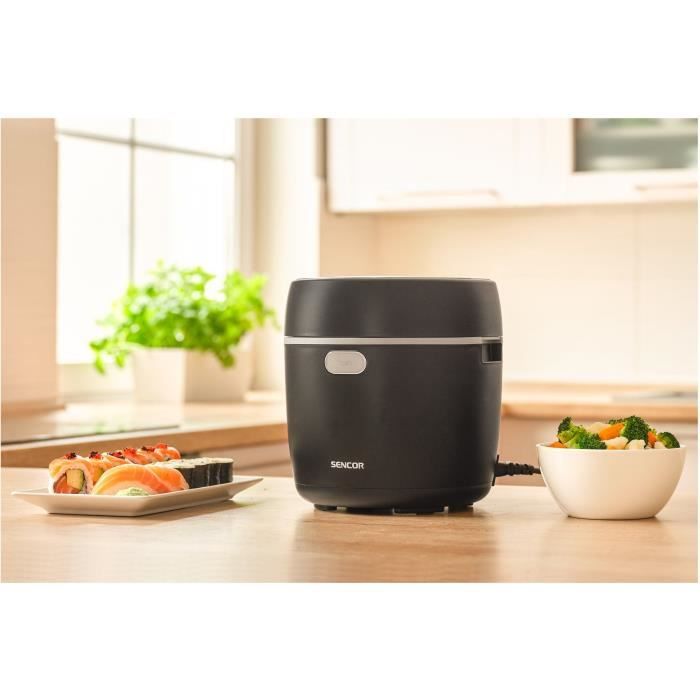 SENCOR Cuiseur à Riz avec Voyants Lumineux, 300 W, Noir pas cher