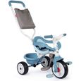 Véhicule pour enfant Smoby 740414 Tricycle Be Move Confort Bleu-0