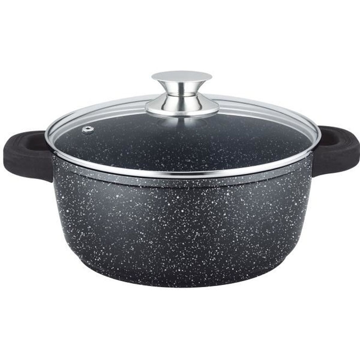 Set De Poêles SITRAM 5 Pièces - Induction - Revêtement Anti-Adhésif - Manche Amovible