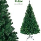 ALIGHTUP Sapin de Noël Artificiel en PVC, 210cm avec 1100 Branches & Support en Fer,Vert
