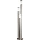 GLOBO LIGHTING Triple Luminaire extérieur inox - Plastique opal