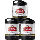 SAVEUR BIERE Pack 3 fûts de bière Perfectdraft 6 litres Stella Artois - 15 euros de consigne inclus