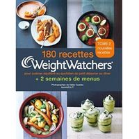 180 recettes + 2 semaines de menus Weight Watchers