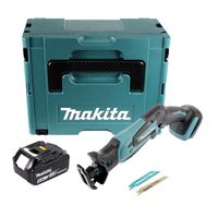 Makita DJR 183 G1J Scie sabre sans fil 18 V + 1x Batterie 6,0 Ah + Coffret Makpac - sans chargeur