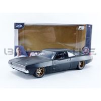 Voiture Miniature de Collection - JADA TOYS 1/24 - DODGE Charger Widebody - Fast And Furious 9 - Black - 32614BK