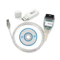 VAG CAN PRO 2020 V5.5.1 avec Dongle, avec puce FTDI FT245RL, Interface de Diagnostic VCP OBD2, câble USB, pri with dongle