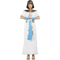 Déguisement égyptien Cléopâtre - Multicolore - Femme - Robe, ceinture, bracelets et bandeau
