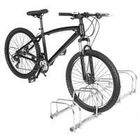YRHOME Support de bicyclette à deux roues support de plancher en fer