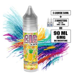 elfbar nachfüll pod läuft aus E-liquide Mangue Ananas Fraise Moonshiners rafraichissant main image 1