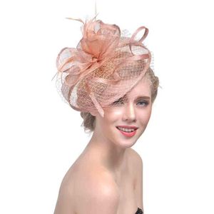 Dentelle bibi chapeau fleur élégant pince à cheveux perles mariage cosplay boho classique 