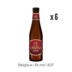 BIERE Carolus Classic - Bière -  6x33cl
