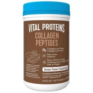 BEAUTÉ DE LA PEAU Vital Proteins Peptides de Collagène - Saveur Caca