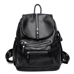 Sac à dos cuir noir femme cheap