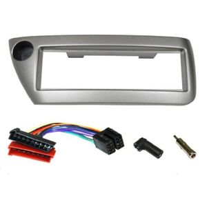 Façade D’autoradio 1 DIN Pour Ford Ka (2008-2016) - Adaptateur En Plastique Noir - Installation Facile Sur Tableau De Bord