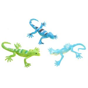 15 pièces Reptiles Serpents Geckos Grenouilles en plastique ca 4-6 cm 