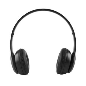 CASQUE - ÉCOUTEURS Casque Audio Bluetooth AVIZAR P47 Noir - Connexion