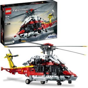 AVION - HÉLICO LEGO 42145 Technic L’Hélicoptère de Secours Airbus H175, Jouet Hélicoptère, Maquette Éducative, Modélisme, Enfants Dès 11 Ans