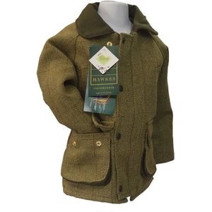 VESTE Walker & Hawkes - Veste Derby pour enfant - tweed - chasse-campagne - sauge clair - UK 24 - 4-5 ans