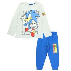 PYJAMA Sonic - Pyjama - SONIC 52 04 077 S1-2A - Pyjama coton Sonic - Garçon