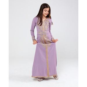 DJELLABA – CAFTAN – TAKCHITA Caftan enfant fille PARME Blanc  takchita djellaba