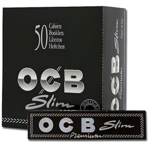 Lot de 10 carnets de feuilles OCB slim premium – La Havane Nîmes