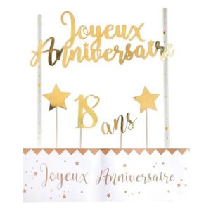 Decoration Anniversaire 18 Ans Achat Vente Decoration Anniversaire 18 Ans Pas Cher Cdiscount