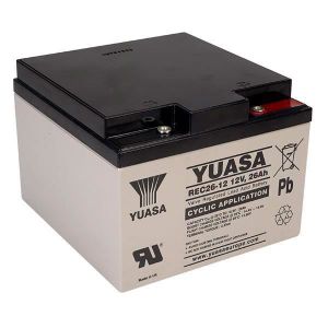 BATTERIE VÉHICULE Batterie plomb AGM REC26-12 12V 26Ah F-M5-Yuasa