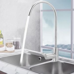 ROBINETTERIE SDB rabais-Robinet d'épurateur robinet d'épurateur d'eau du robinet de lavabo robinet d'eau grand robinet incurvé à connexion rapide po