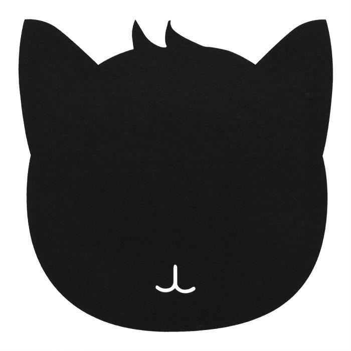 SAQUITOMAGICO Tapis de souris d'ordinateur avec motifs drôles d'animaux  (chat lunettes)