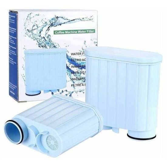Pack De 2 Filtres à Eau Philips Saeco CA6903 - Compatible Machines LatteGo, Système Aquaclean, élimine Chlore
