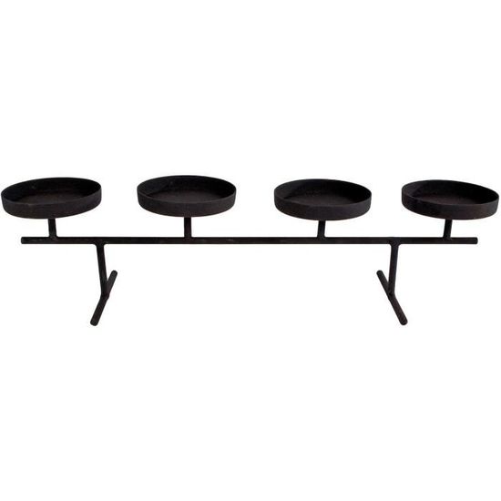 Oatnauxil Lot De 6 Bougeoirs Dorés Métal - 3 Tailles Pour Décoration Table Mariage, Dîner Et Fêtes - Compatible Bougies LED Bougeoirs LED Et Bougies 1.9cm