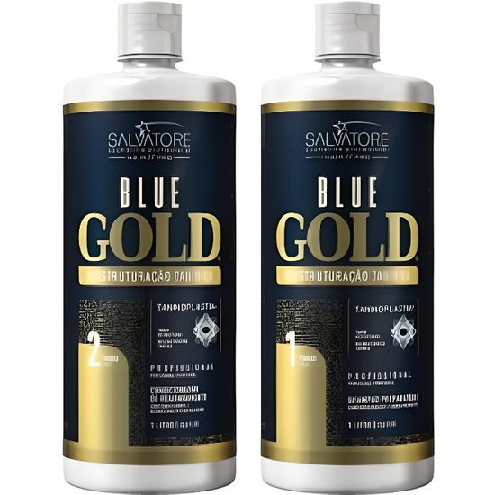 SALVATORE Lissage au tanin - Blue Gold - 2 x 1 L - Cdiscount Au quotidien