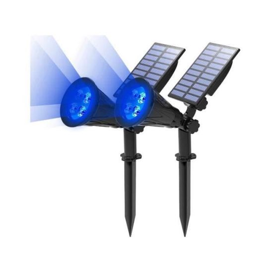 Luci Da Esterno Giardino 2 Lampade Solari Da Esterno T-SUN - 3000K - Foto 4