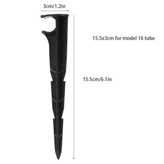 12PCS Tuyau de connexion pour tuteur de jardin Vignes, plantes grimpantes, tuteurs de soutien Connecteurs 11mm de diamètre intérieur