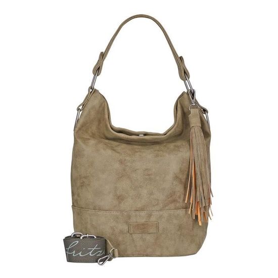 Sac à Épaule Eco Hobo Bag Fritzi Aus Preußen - Couleur Leaf Vert - Neuf Avec Étiquettes