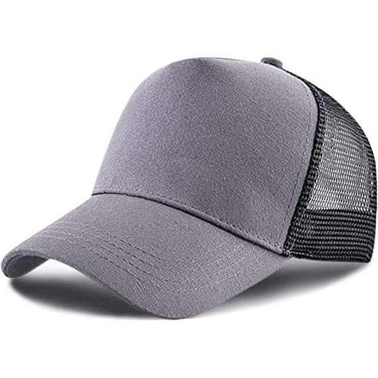 Casquette Baseball Trucker Homme Réglable Snapback - Respirante, Imperméable - NEUVE Avec Étiquettes