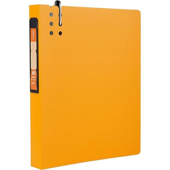 Reliure Document Aliena Reliure Protège Documents A4, avec 60 pochettes, 120 vues, la ...